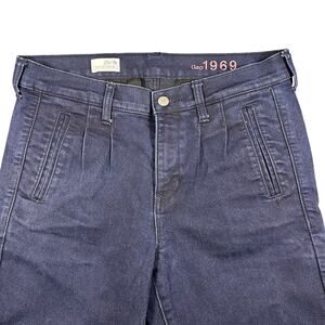 Gap 1969 Jeans Womens 29/8r Blue Sexy Boyfriend Stretch Denim Cotton Blend Pants